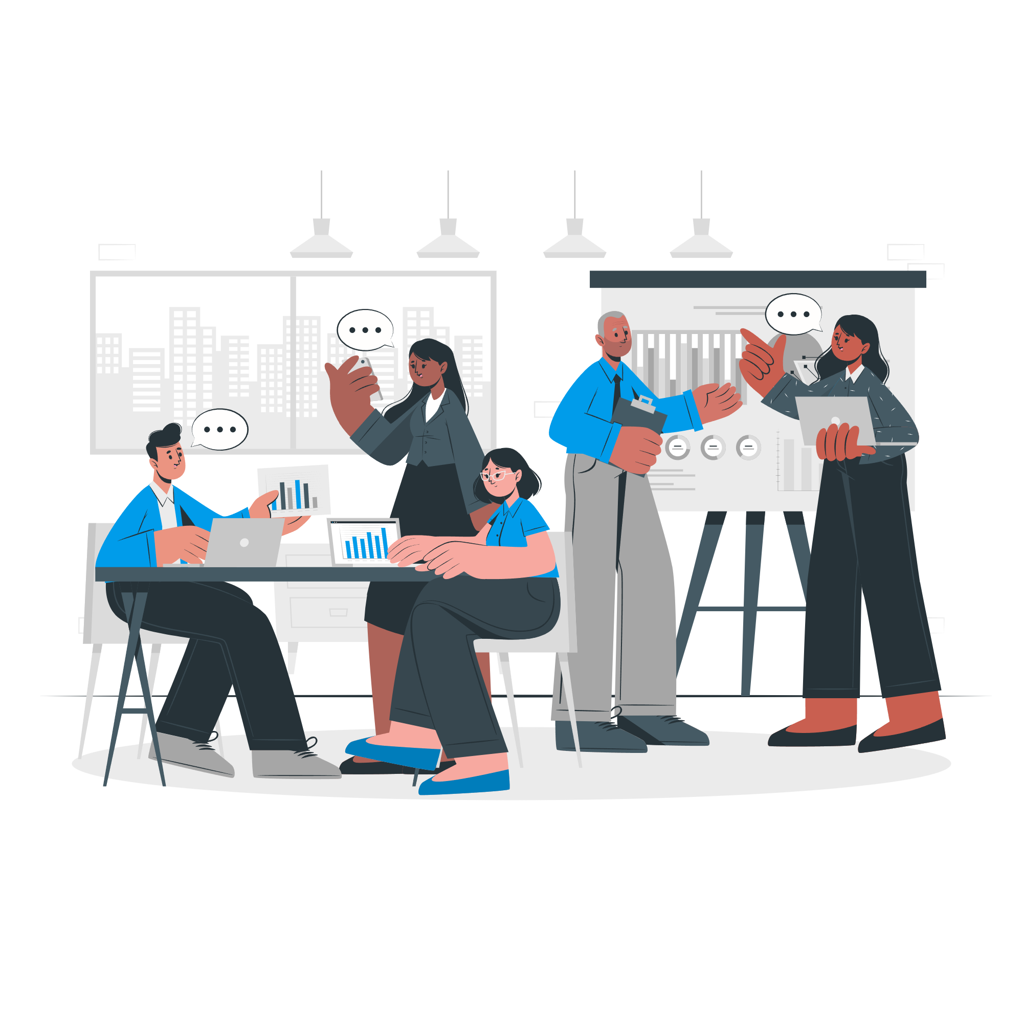 Website responsivo em diferentes dispositivos